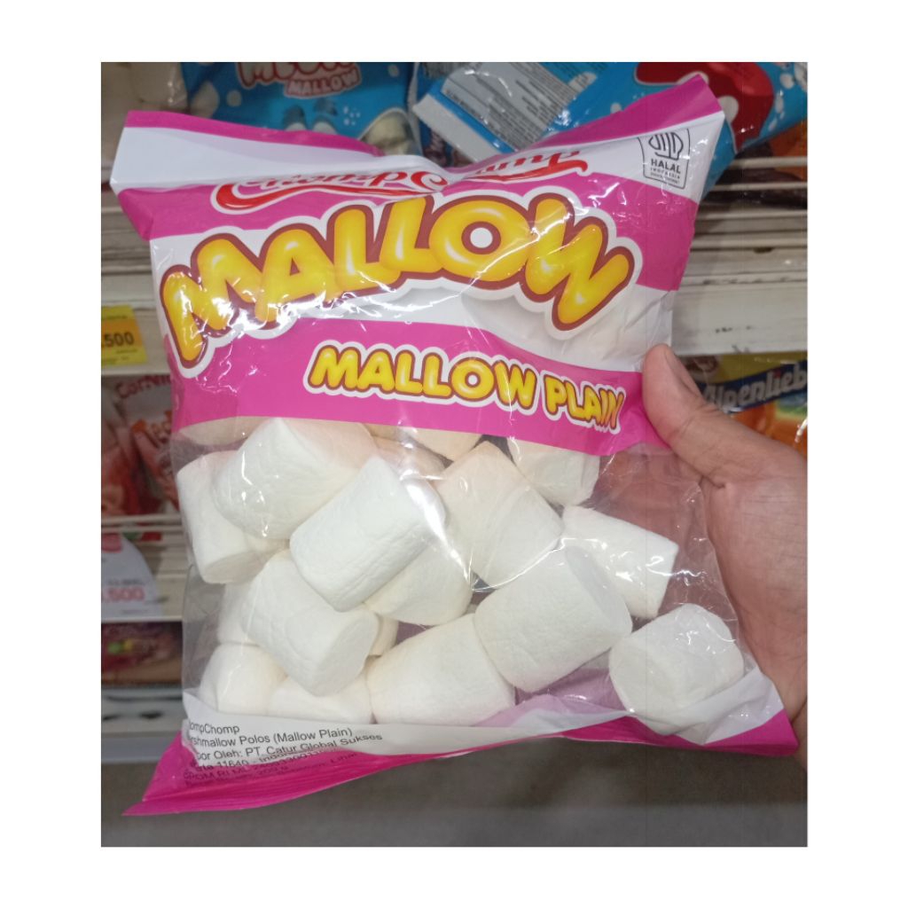 CHOMP-CHOMP MALLOW PLAIN 200GR
