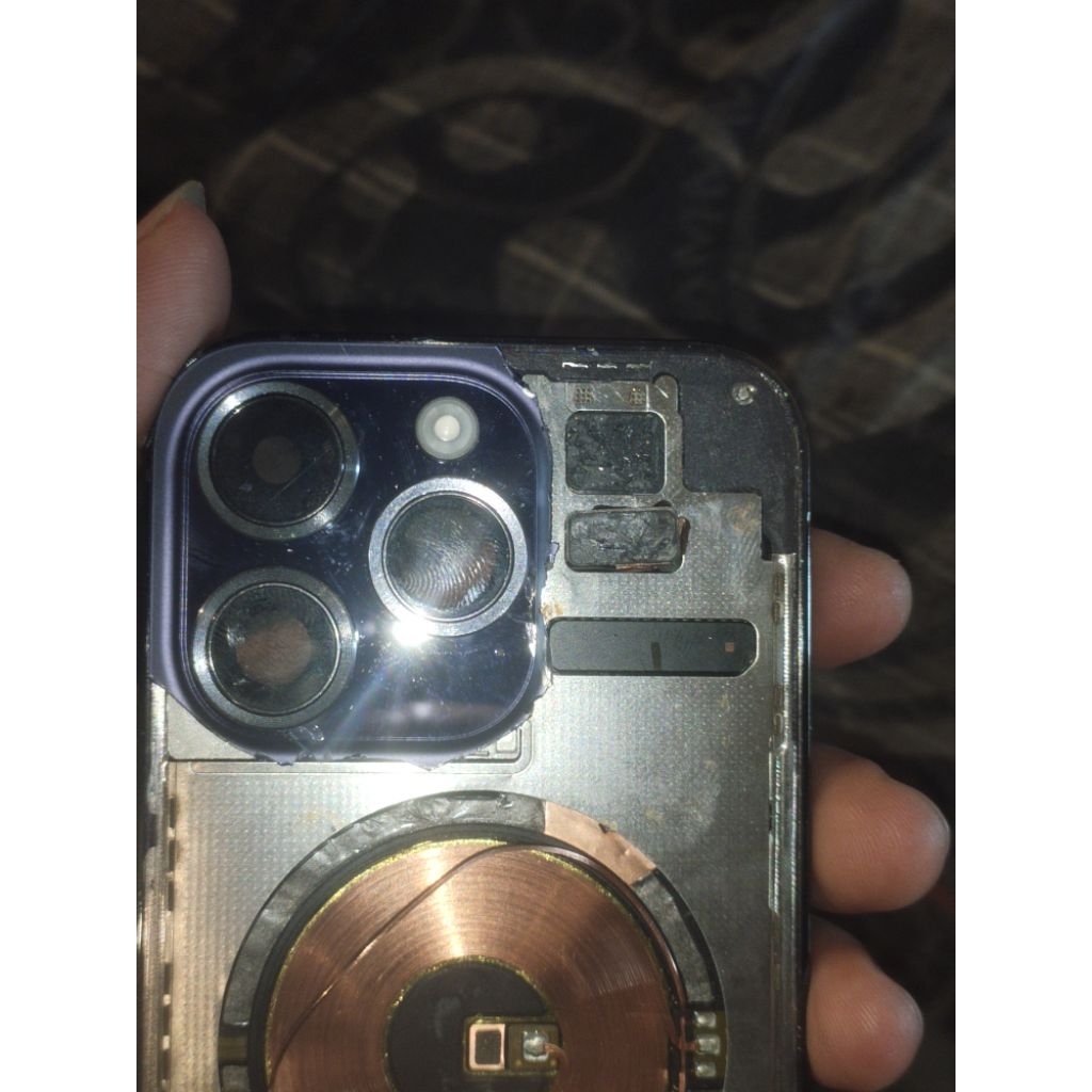 Kamera Iphone 14 Pro Original Copotan Minus