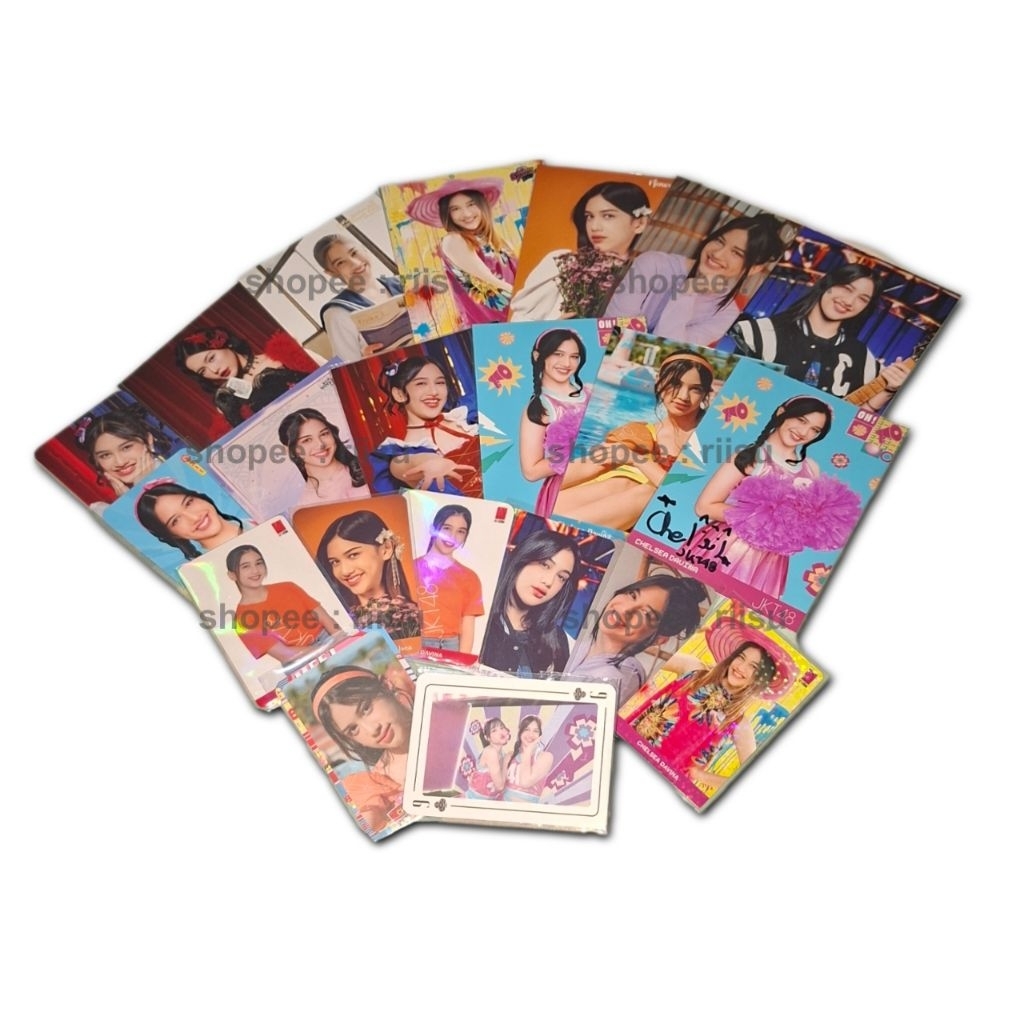 (dm sebelum co) [ TAKE ALL PC PP CHELSEA JKT48 ] Photocard Photopack NTSY Summer Fest Flowerful SHC 