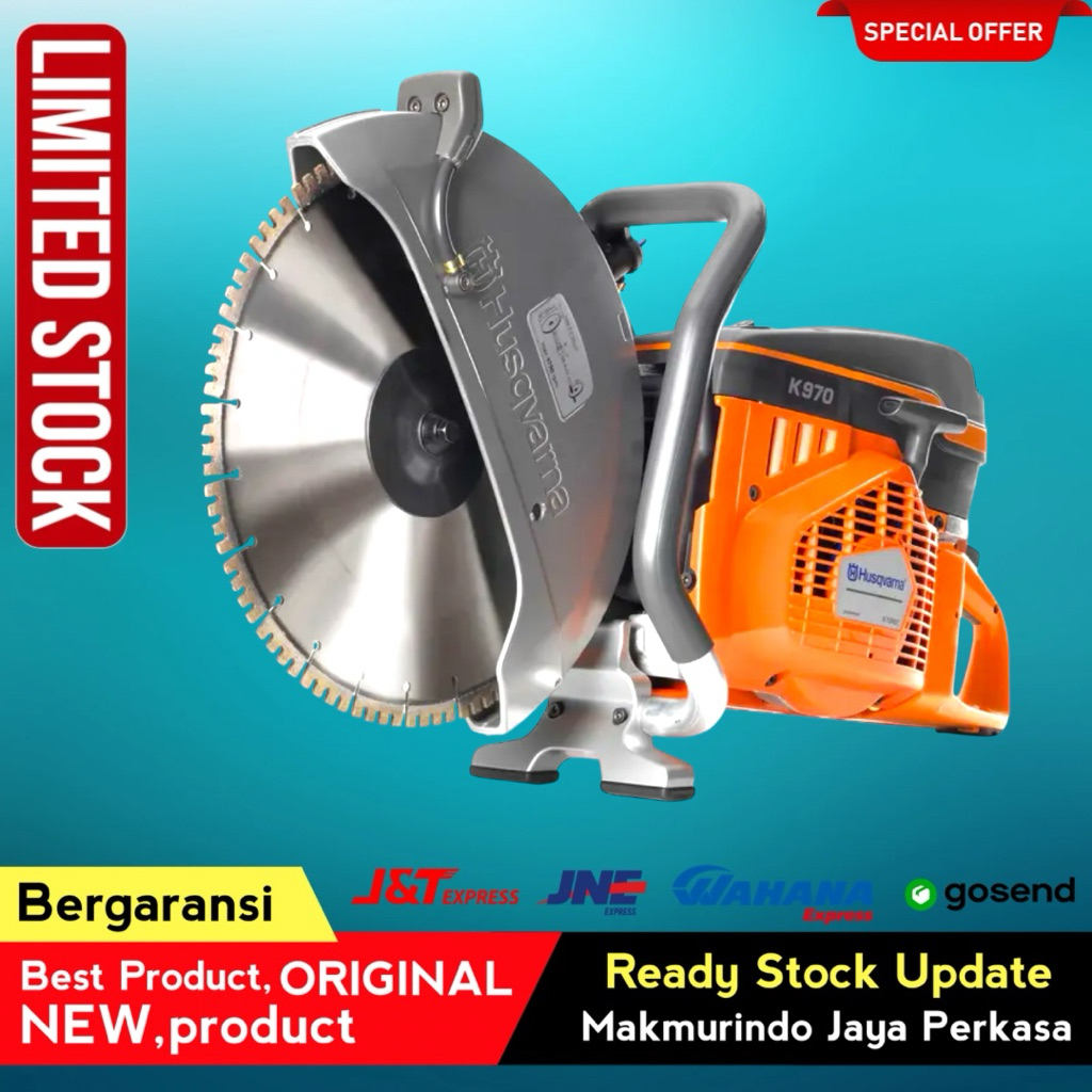 Mesin Potong Beton / Portable Cutter Husqvarna K970 (14"), Power 4.8kW