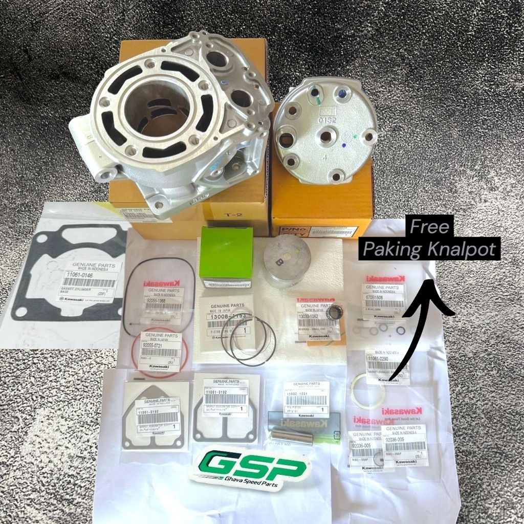 Blok Standar 1855 Silver Fullset Kawasaki Ninja RR R SS Original