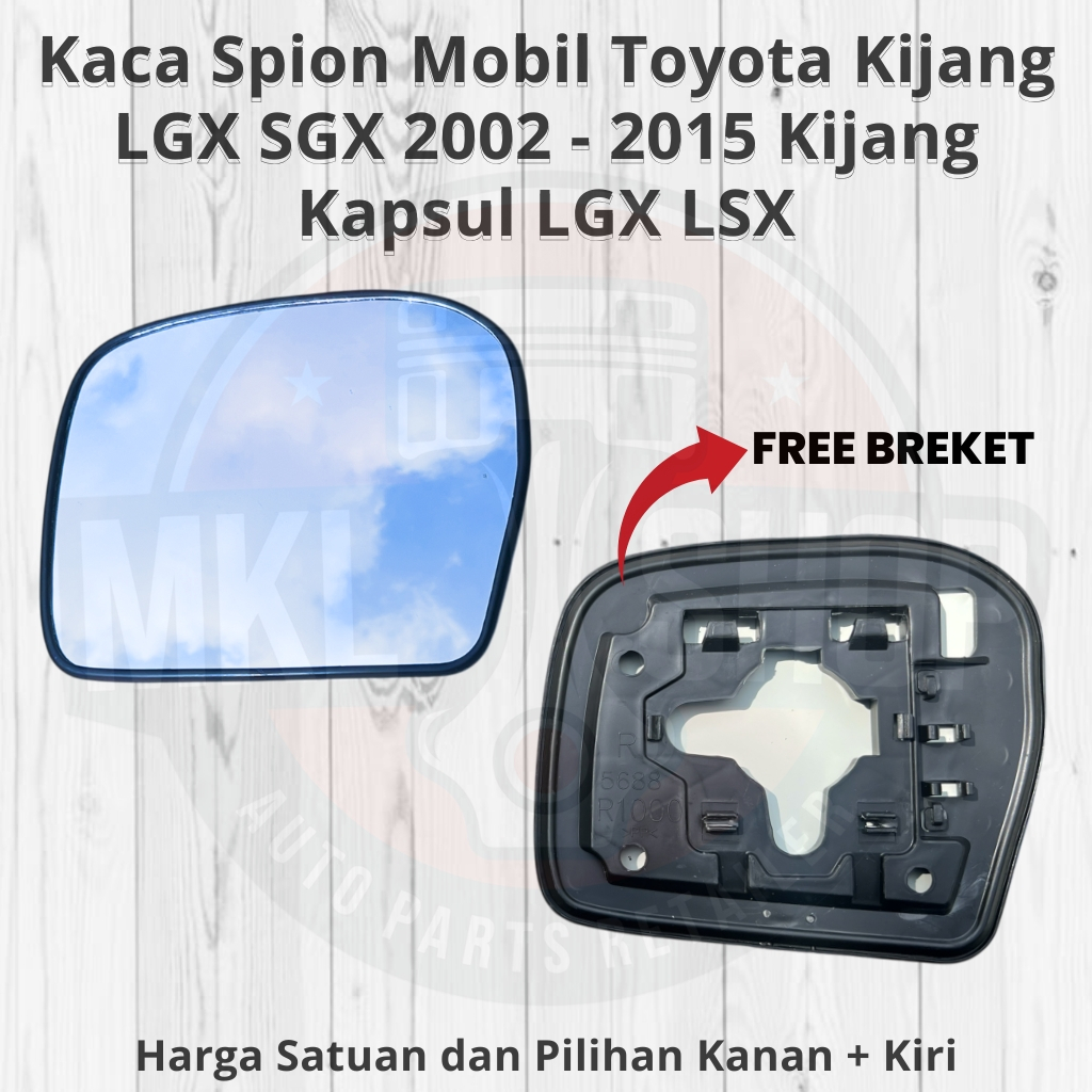 Kaca Spion Mobil Toyota Kijang LGX SGX 2002-2015 Kijang Kapsul LGX LSX