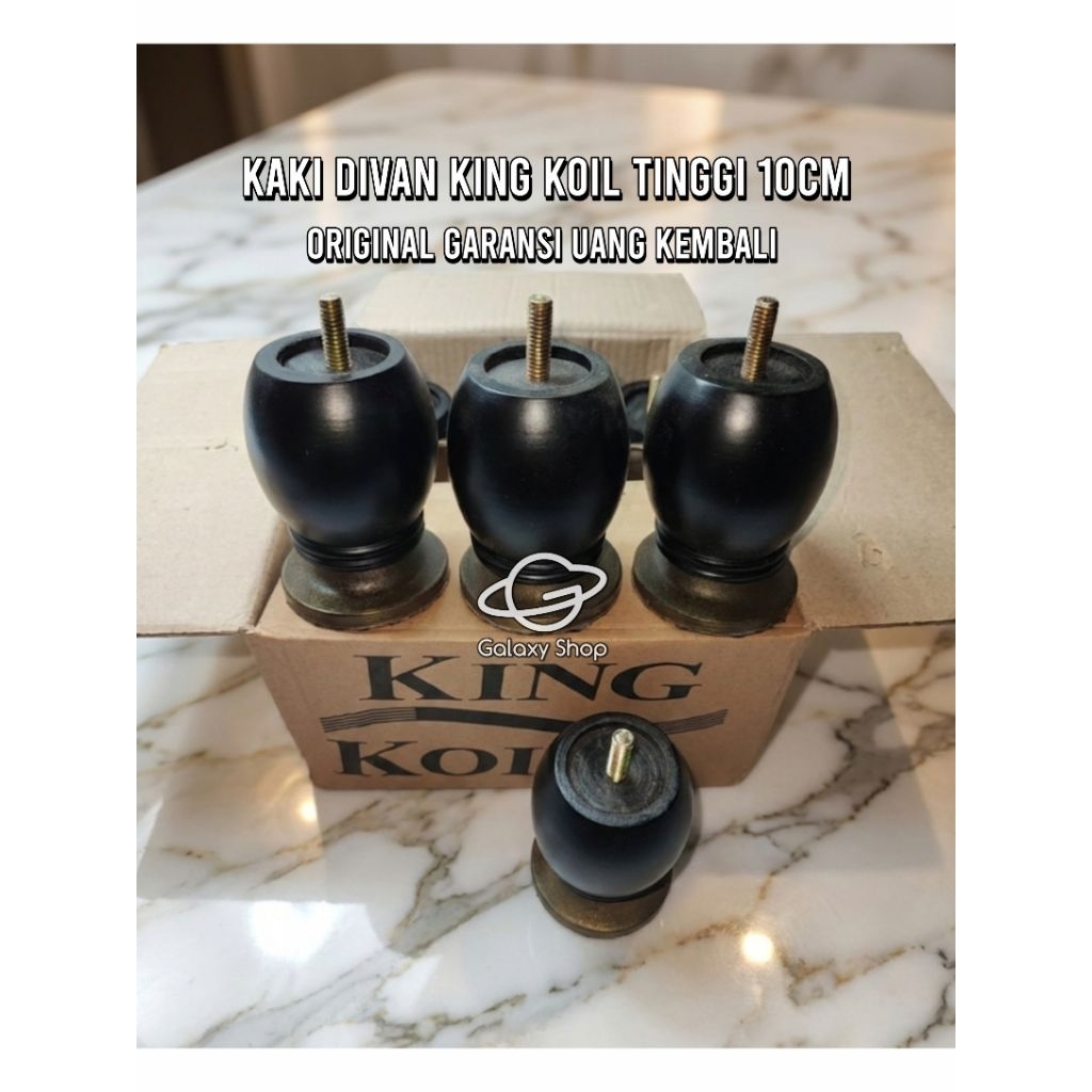 Kaki Divan Kingkoil Original Tinggi 10cm | Kaki Divan King Koil | Kaki Divan Spring bed King Koil | 