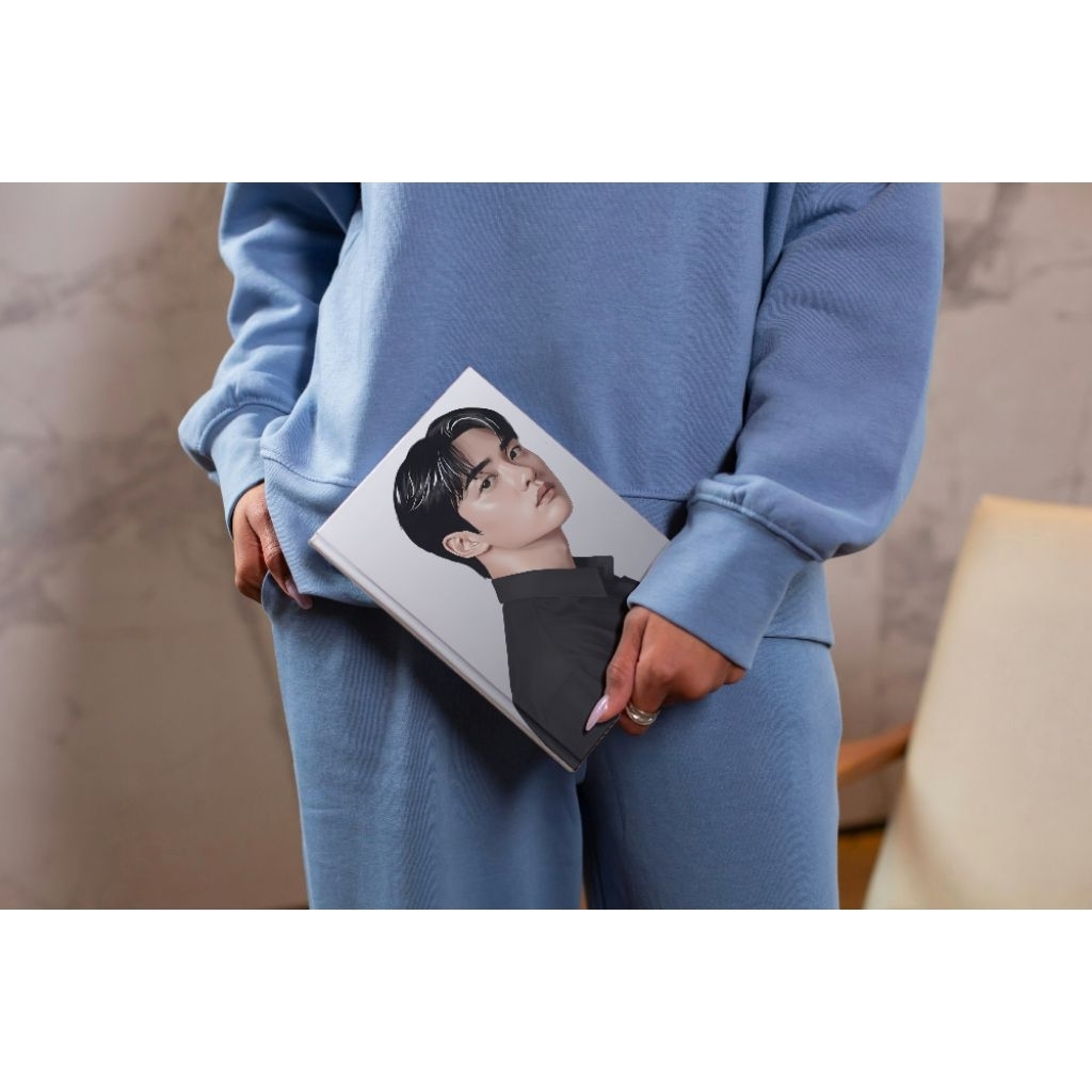 Notebook A5 Kyungsoo EXO - Hardcover/150 lembar book paper/polos