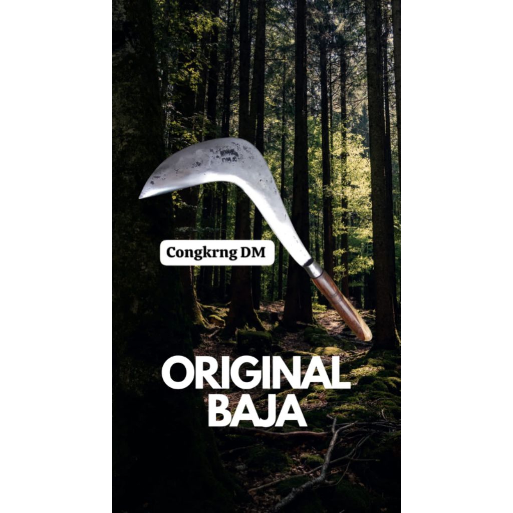 parang terbuat dari baja asli