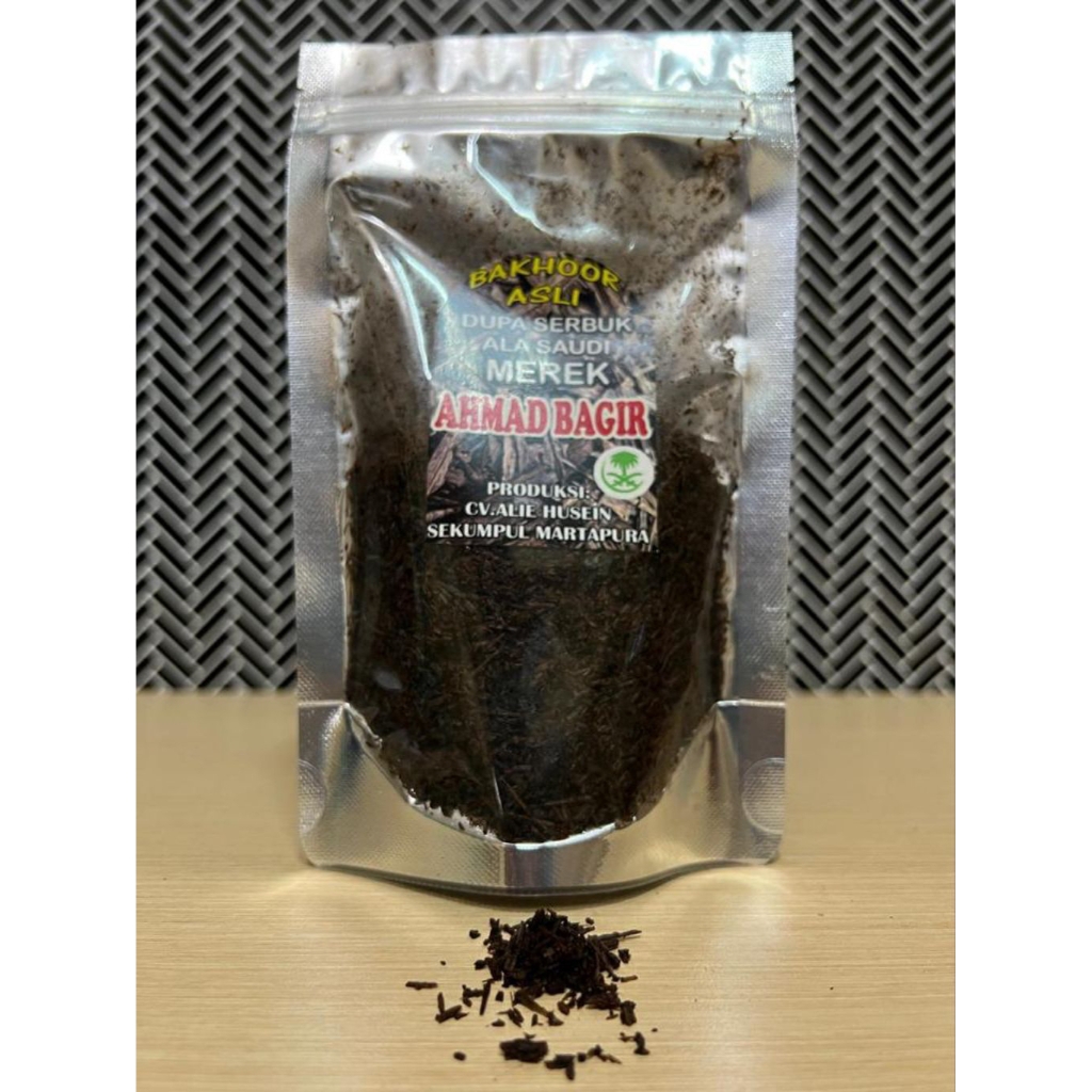BAKHOOR AHMAD BAGIR ORIGINAL – Dupa Serbuk Ala Saudi (TERBARU)