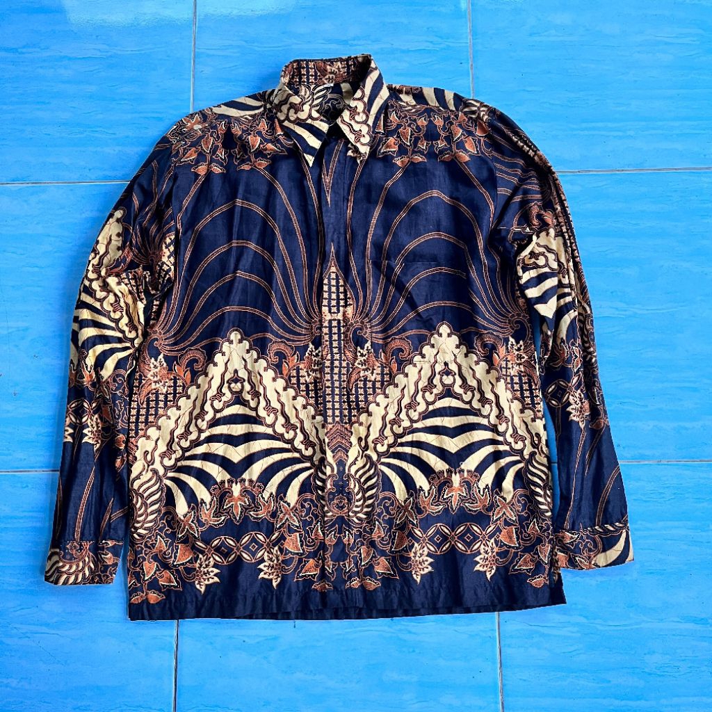 baju batik pria dewasa ukuran XXL
