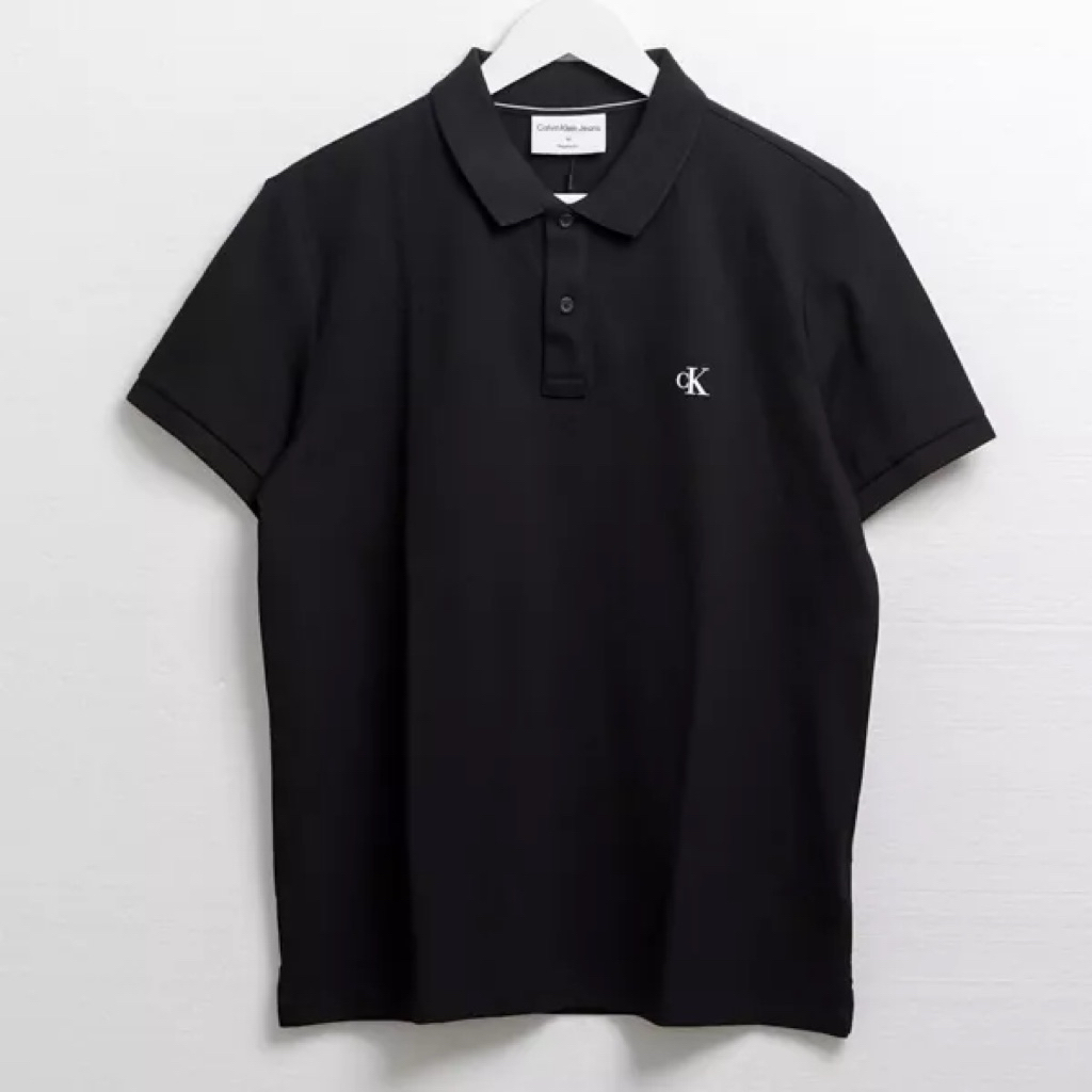 Baju Ck (Calvin Klein) Second Black Polo