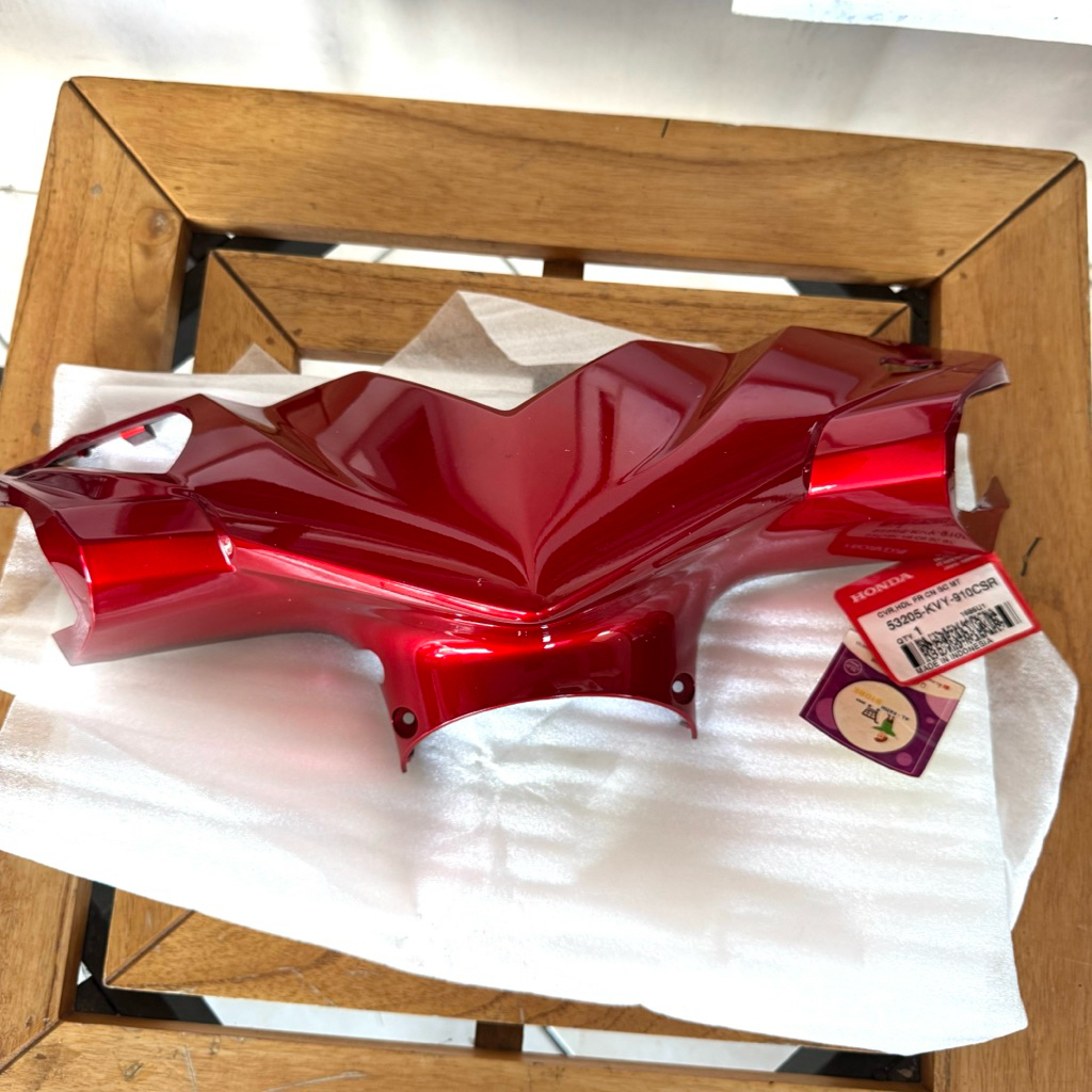 Batok Depan Beat Karbu Lama Merah Maroon Original AHM