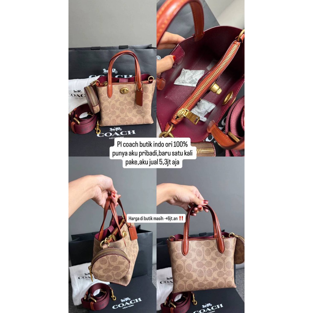 Coach ori butik indo 100%