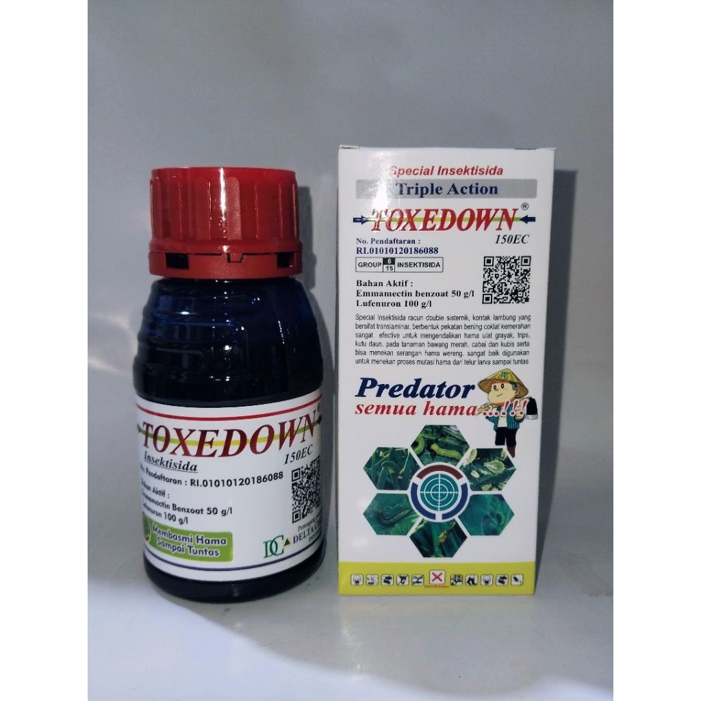 Toxedown 150 Ec 100 ml, 250 ml