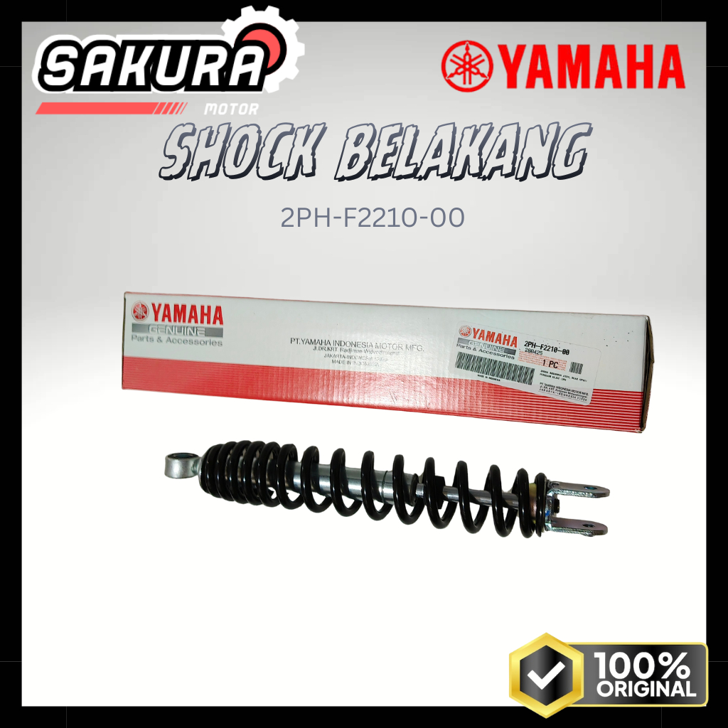 SHOCK BEARING BELAKANG 2PH-F2210-00 ORIGINAL YAMAHA | MIO M3 - SOUL GT125 - FINO GRANDE - GEAR 125 -