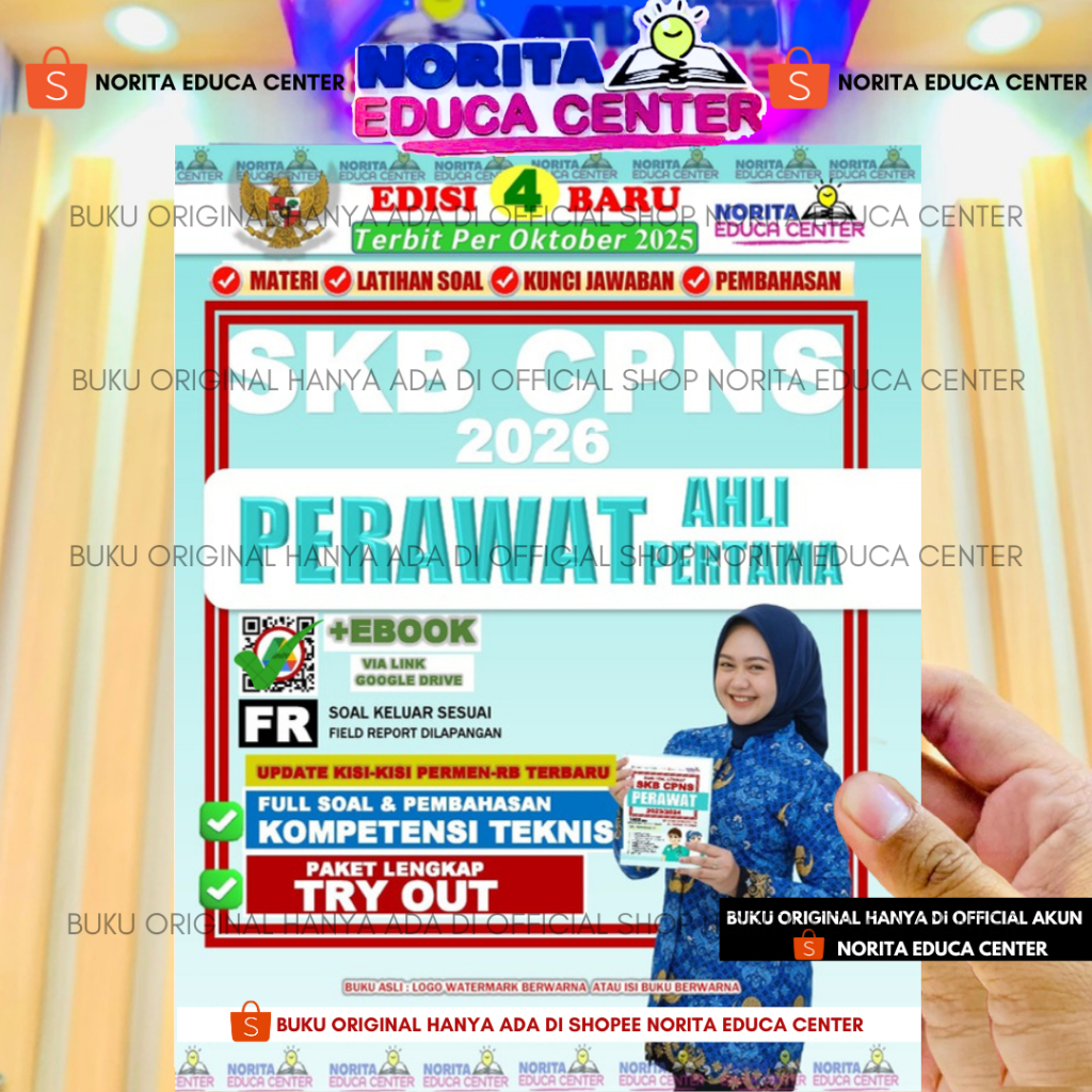 BUKU SKB CPNS PERAWAT AHLI PERTAMA NORITA EDUCA CENTER