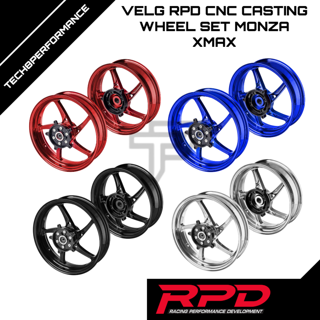 Velg RPD CNC Casting Wheel Set Monza XMAX