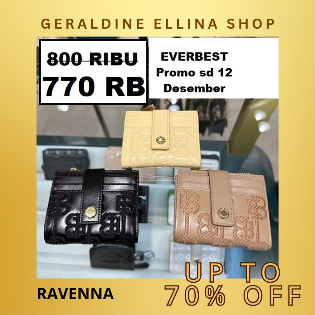 Dompet Wanita EVERBEST 100% original sale RAVENNA