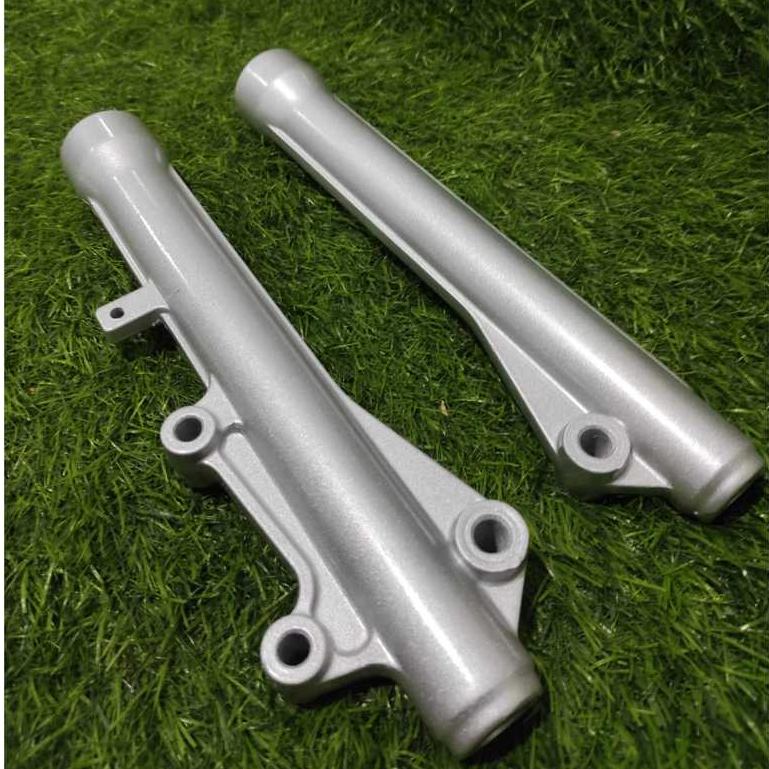 TABUNG SHOCK DEPAN SHOGUN 125/BOTTOM SHOCK SHOGUN 125 SILVER BAHAN TEBAL