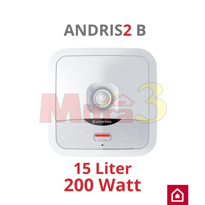 Pemanas Air Elektrik ARISTON Andris2 B 15L 200W AN2 B / Water Heater 15 Liter AN2 B