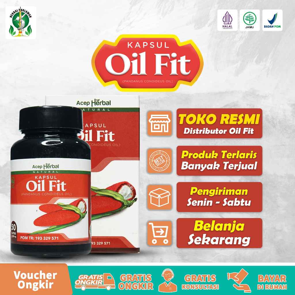 Herbal Pahlawan - Oil Fit Herbal Bermanfaat Untuk Kesehatan Sudah BPOM