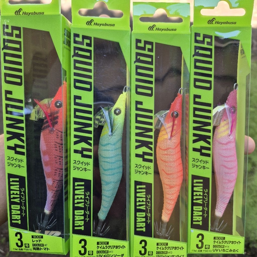 Egi Hayabusa Squid Junky Lively Dart