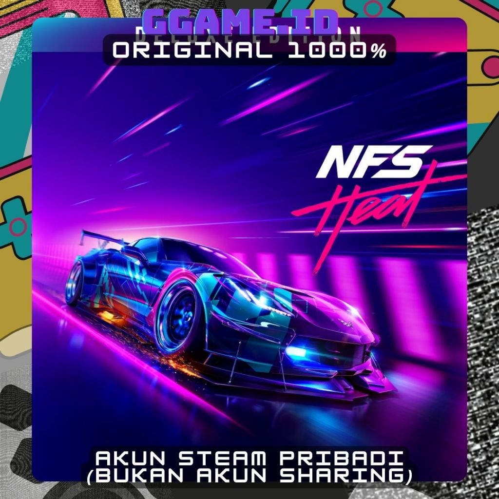 Need for Speed™ Heat - Original - Game PC - Game Steam - Akun Pribadi (bukan sharing)
