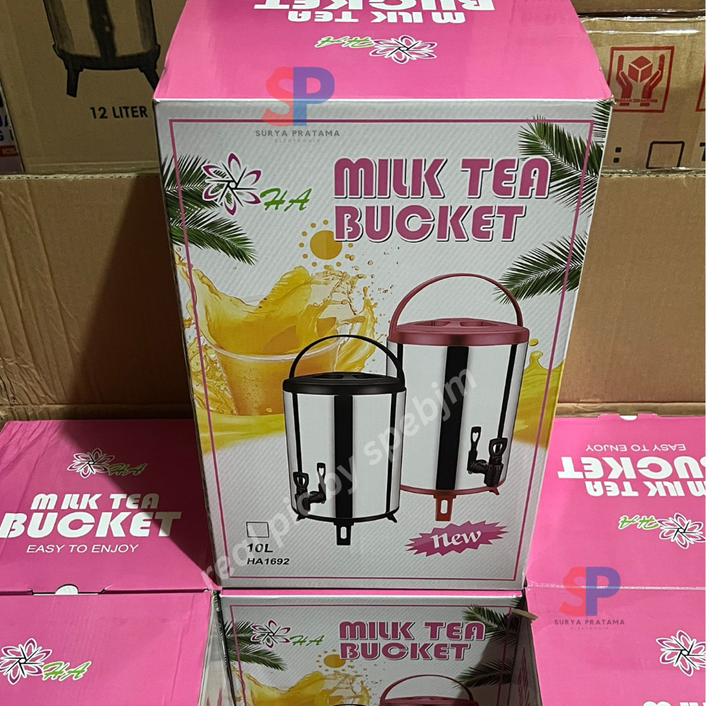 Milk Tea Bucket HA-1691 / HA-1692 Dispenser Air 8/10L
