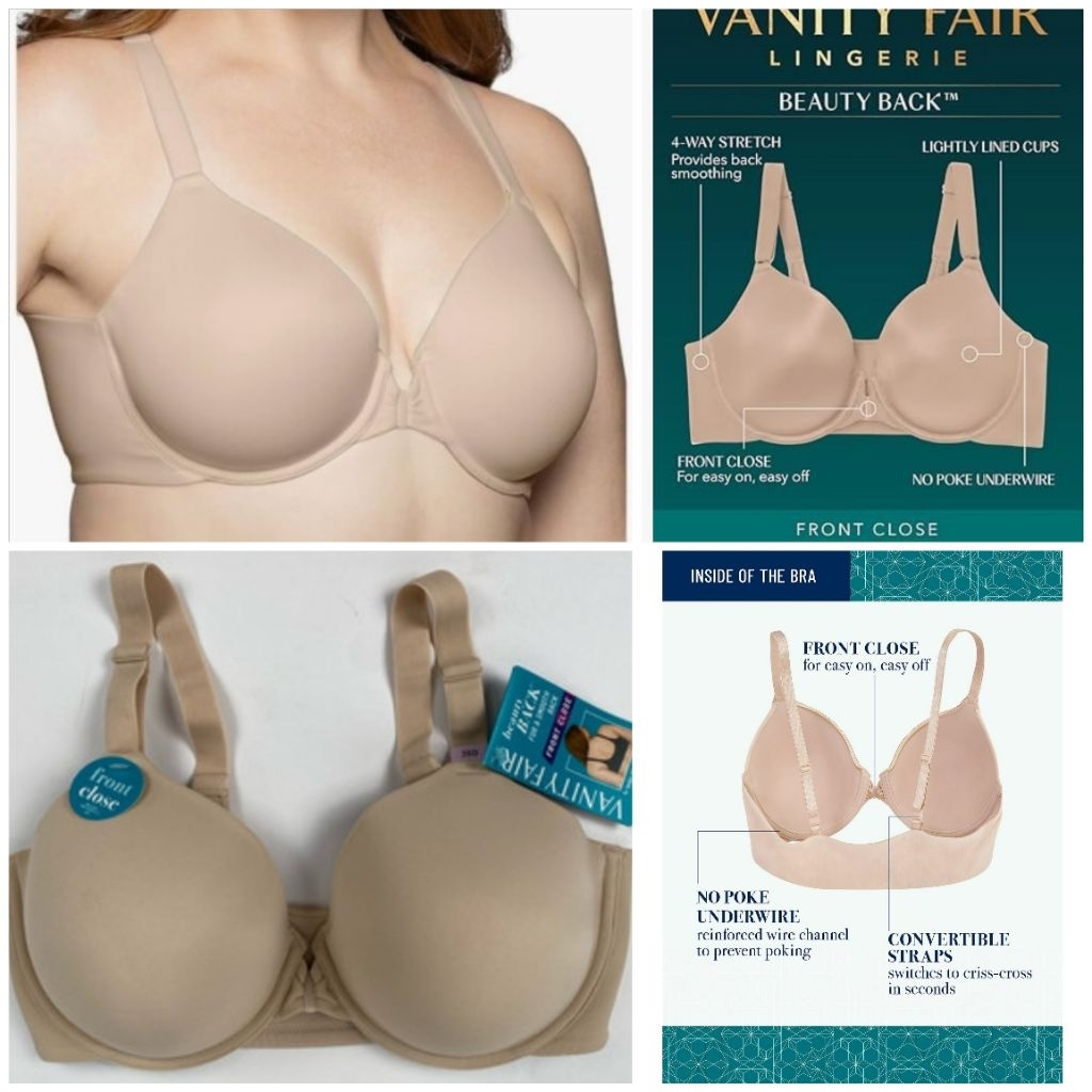 VANITY FAIR FRONT CLOSSER BRA 76384