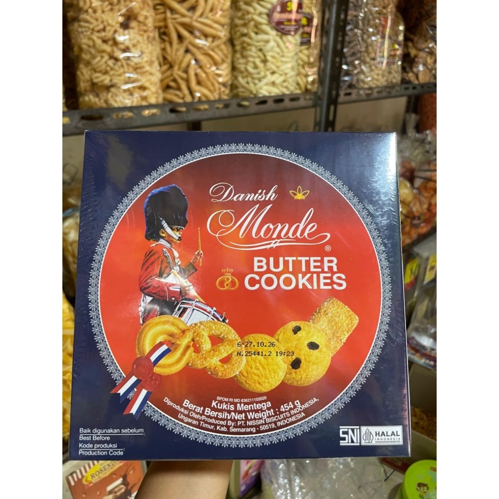 MONDE DRUMBAND KECIL BUTTER COOKIES
