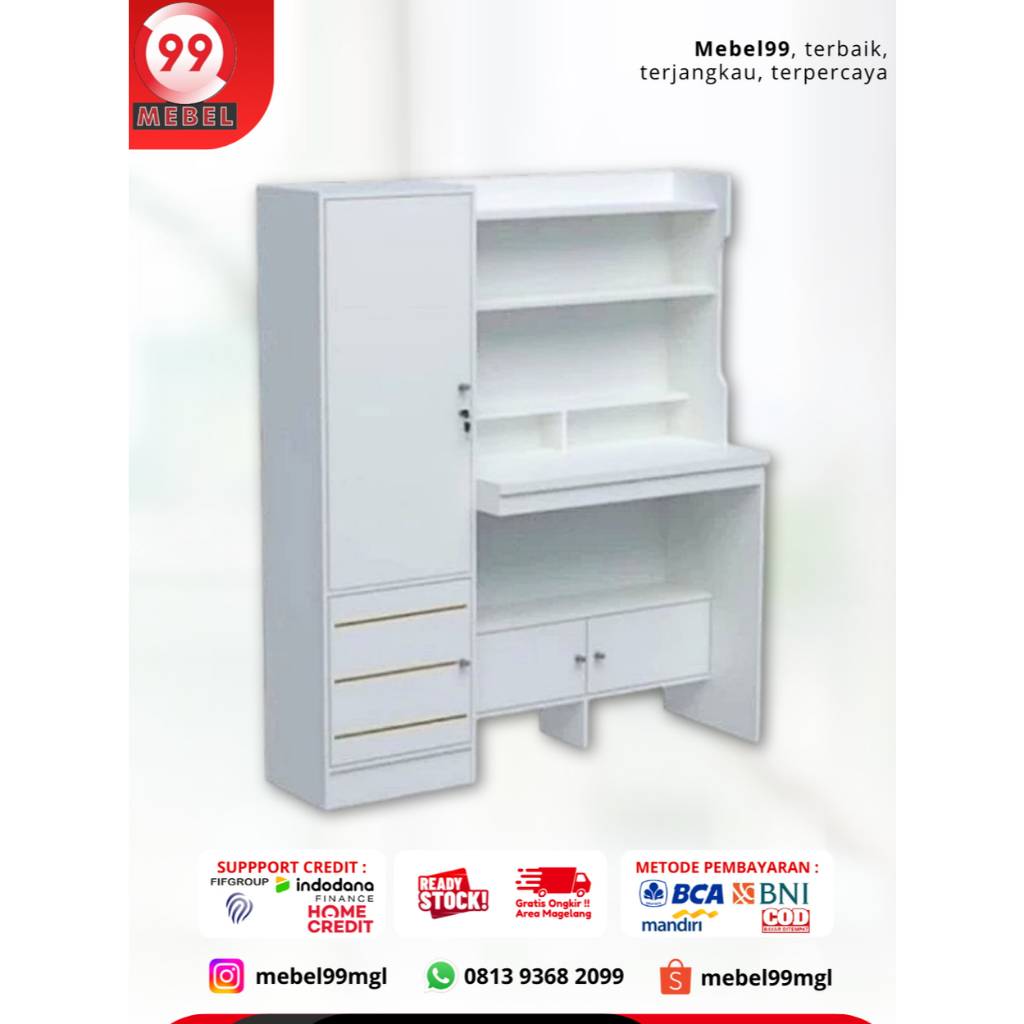 Meja Belajar Olympic MBB Karin Gstar Avengers