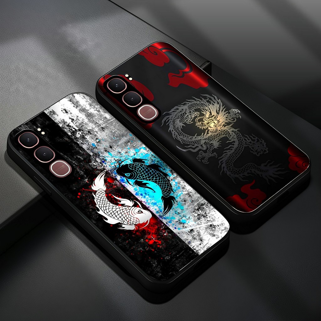 Softcase kaca VIVO Y21d TERBARU - Casing Hp VIVO Y21d - Casing Handphone -  U 599