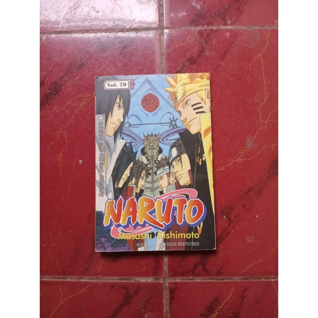 komik Naruto nomor 70 original