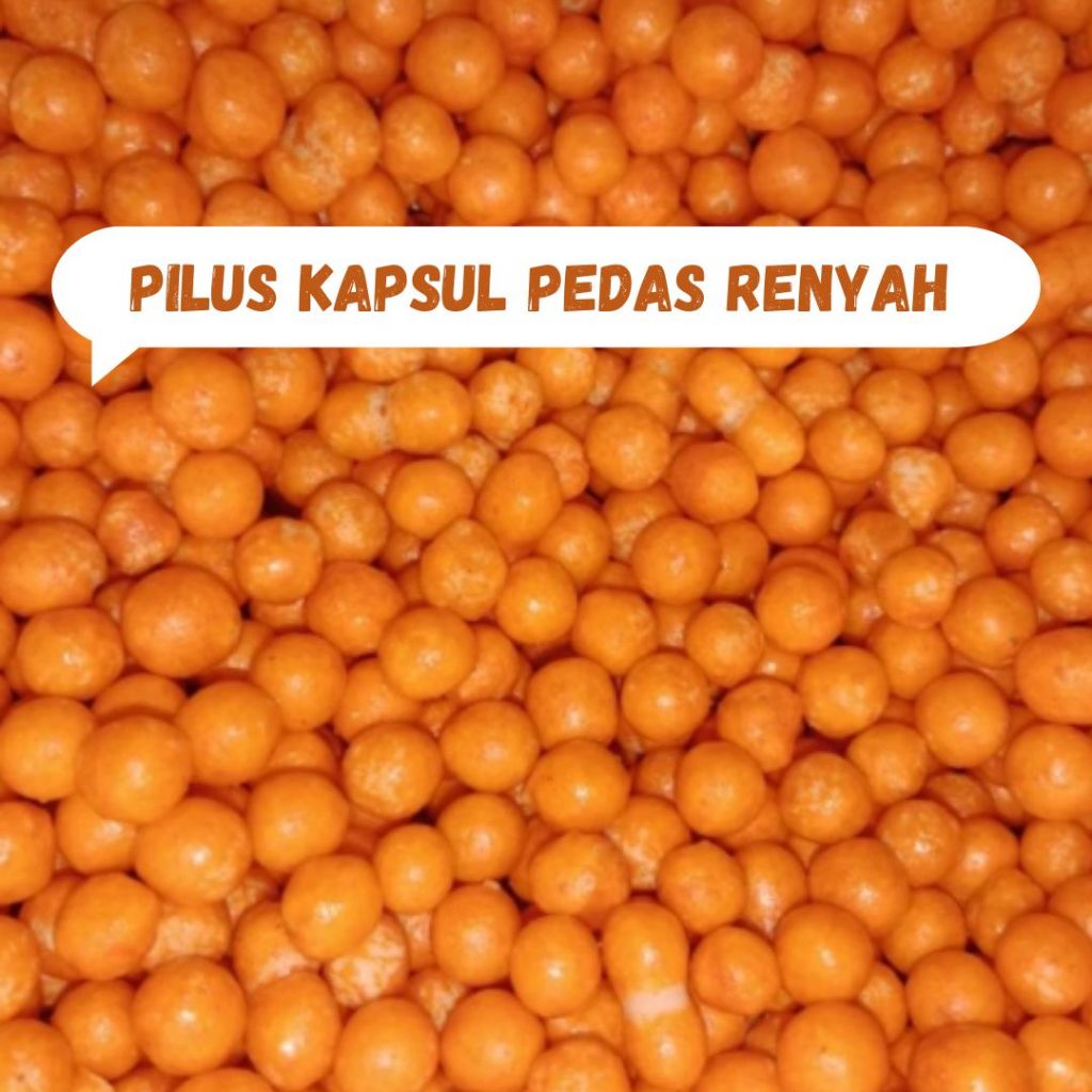 SNACK KILOAN PILUS KAPSUL PEDAS RENYAH | SNACK MURAH ENAK MAKASSAR