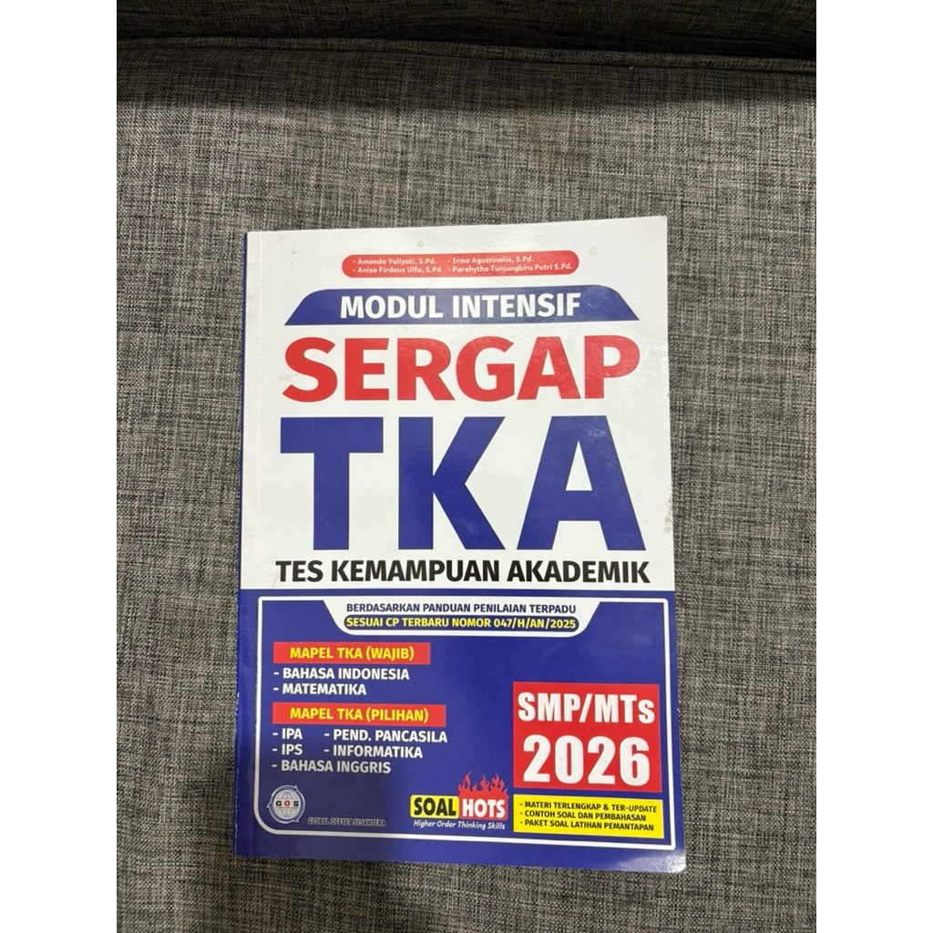 Modul Intensif Sergap TKA SMP/MTS 2026