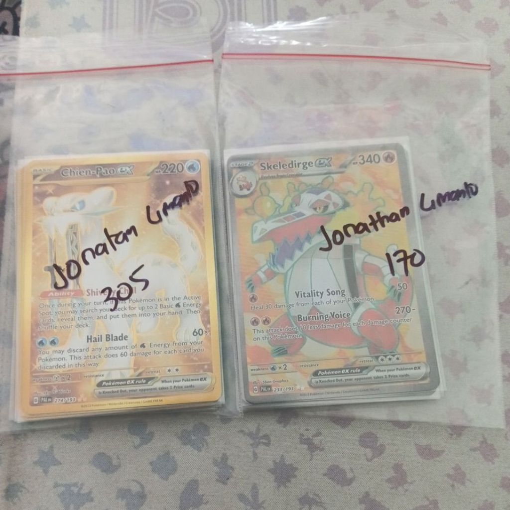 Kartu pokemon tcg card english indo