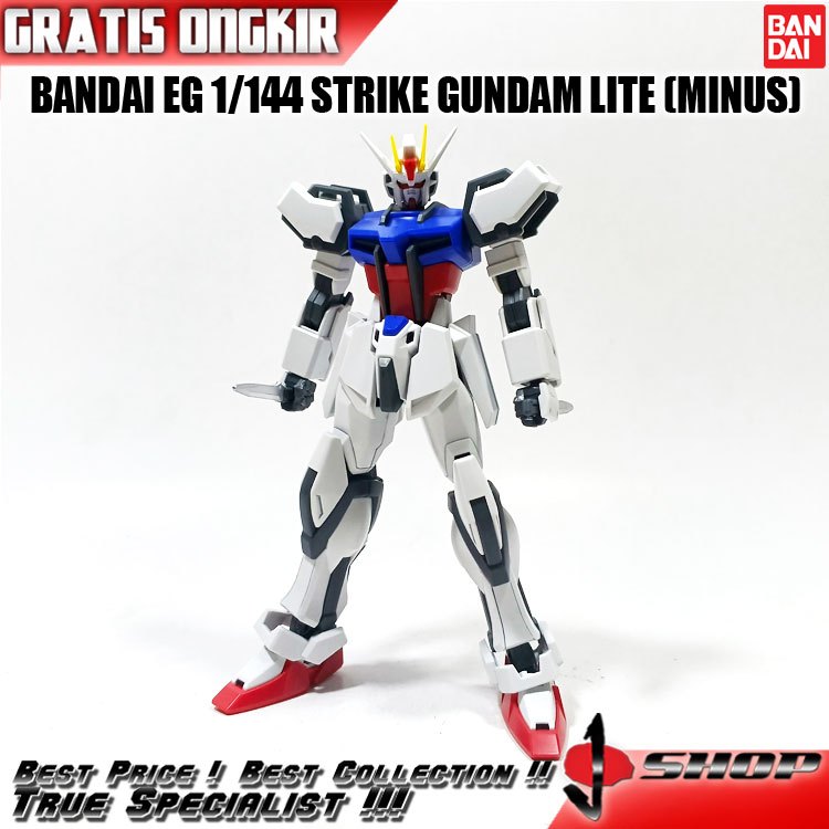 BANDAI EG 1/144 STRIKE GUNDAM LITE (MINUS) EG96