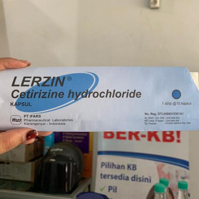 Lerzin 10 mg 10 Kapsul