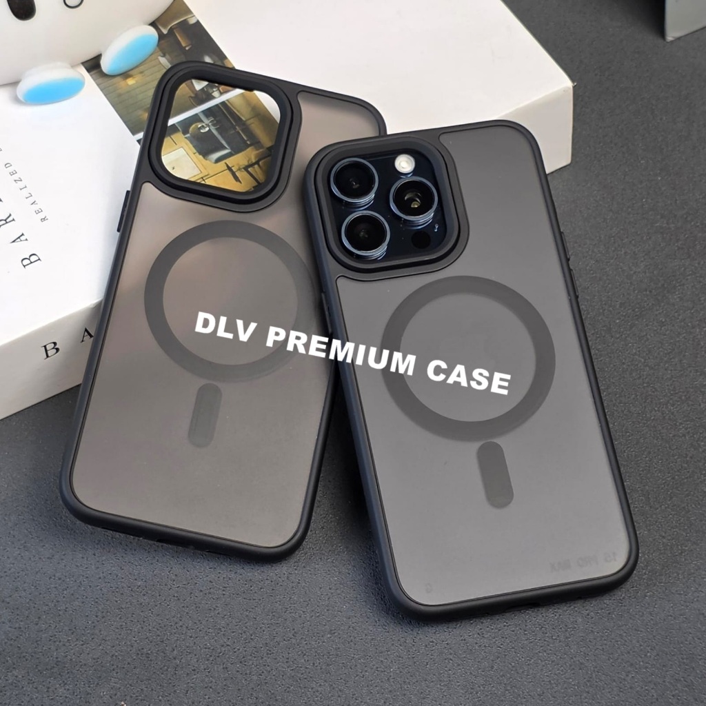 PREMIUM CASE MAGSAFE BLACK DOFF IPHONE 7 / IPHONE 7 PLUS MAG-09