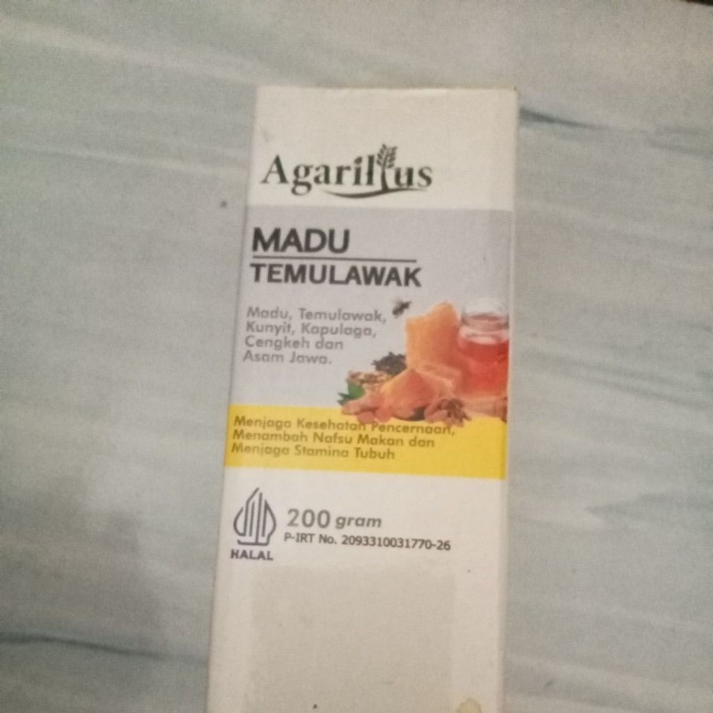 agarillus madu temulawak  harga murah kualitas terjamin asli. 200 gram