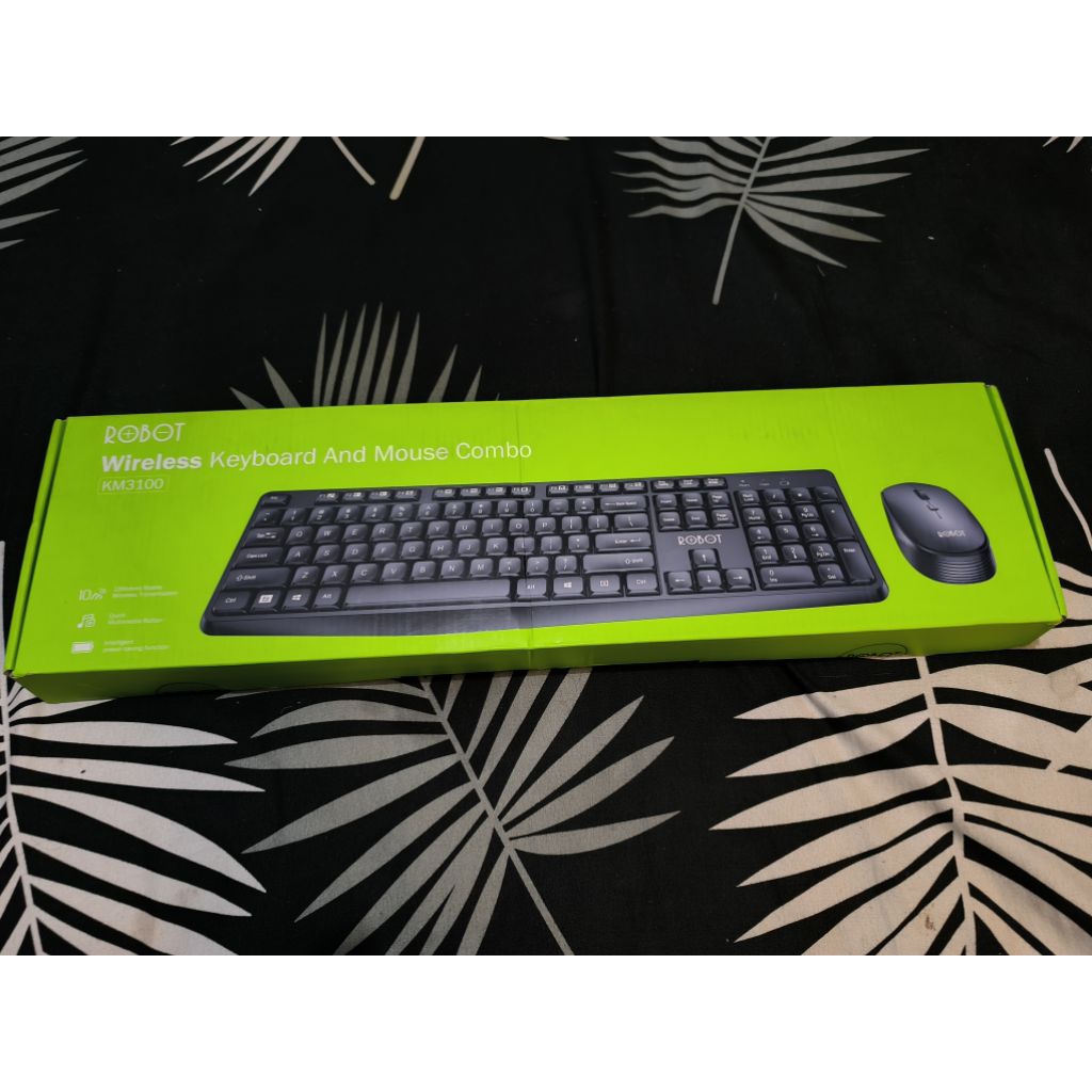 Jual 1 Set Keyboard Mouse Wireless Second