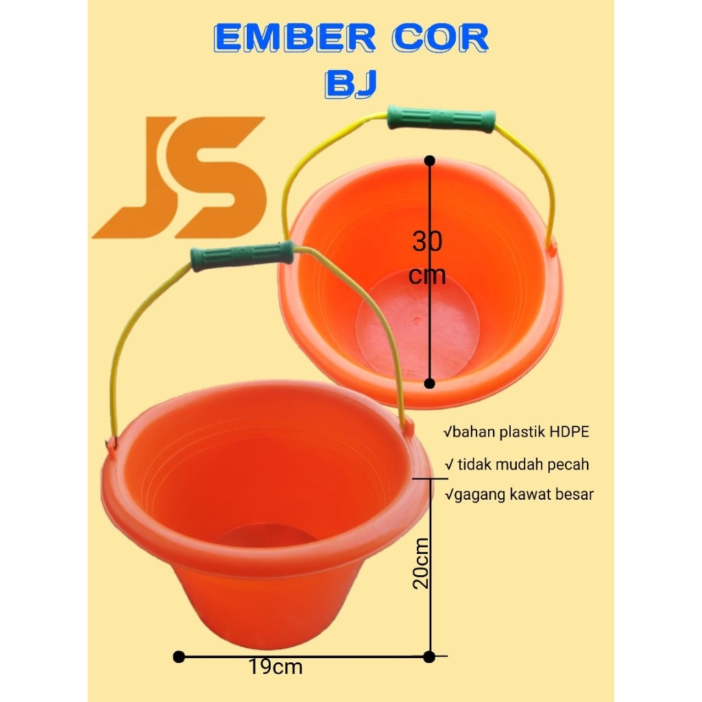 EMBER JUMBO EMBER BESAR 18" EMBER COR EMBER ADUK