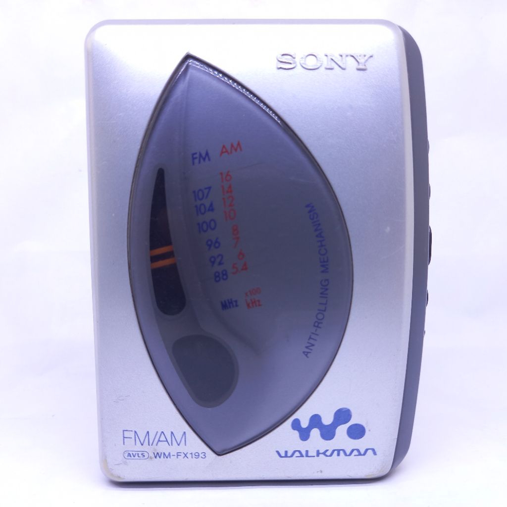 walkman Sony WM-FX193 tape player kaset pita portable radio fm am mini