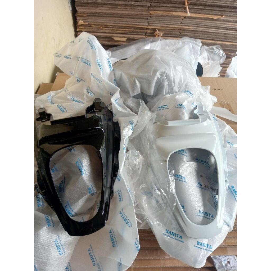 cover body petstop motor Honda Scoopy karbu