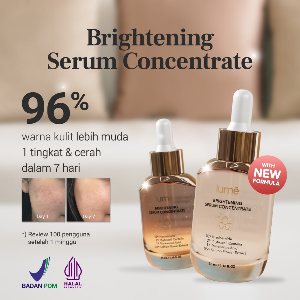 LUME Brightening Serum Concentrate Anti Oxidant & Anti Aging