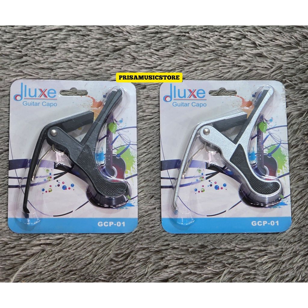 Capo Gitar Akustik dan Klasik Original Dluxe - Capo Besi Dluxe - Capo Gitar Dluxe