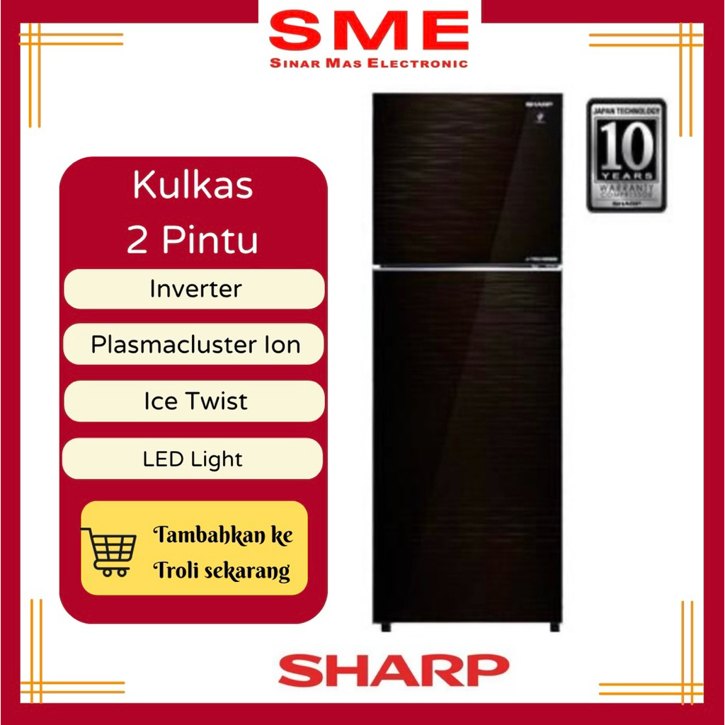 Lemari Es / Kulkas SHARP SJ-426GI-MK