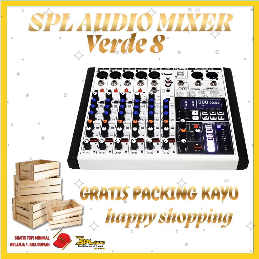 SPL Audio Mixer 8 Channel tipe Verde 8