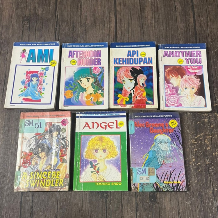 Komik Jepang Serial Misteri : Berawalan Huruf "A"