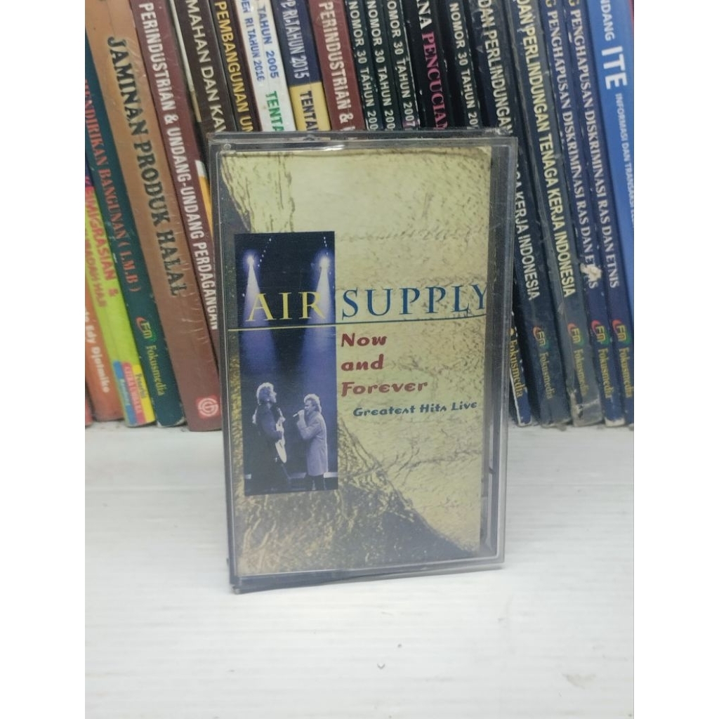 KASET PITA TAPE | AIR SUPPLY NOW AND FOREVER GREATEST HITS LIVE