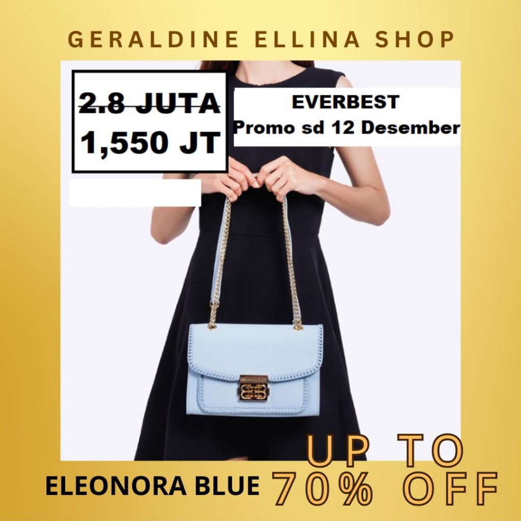 Tas selempang Wanita Everbest original sale seri ELEONORA