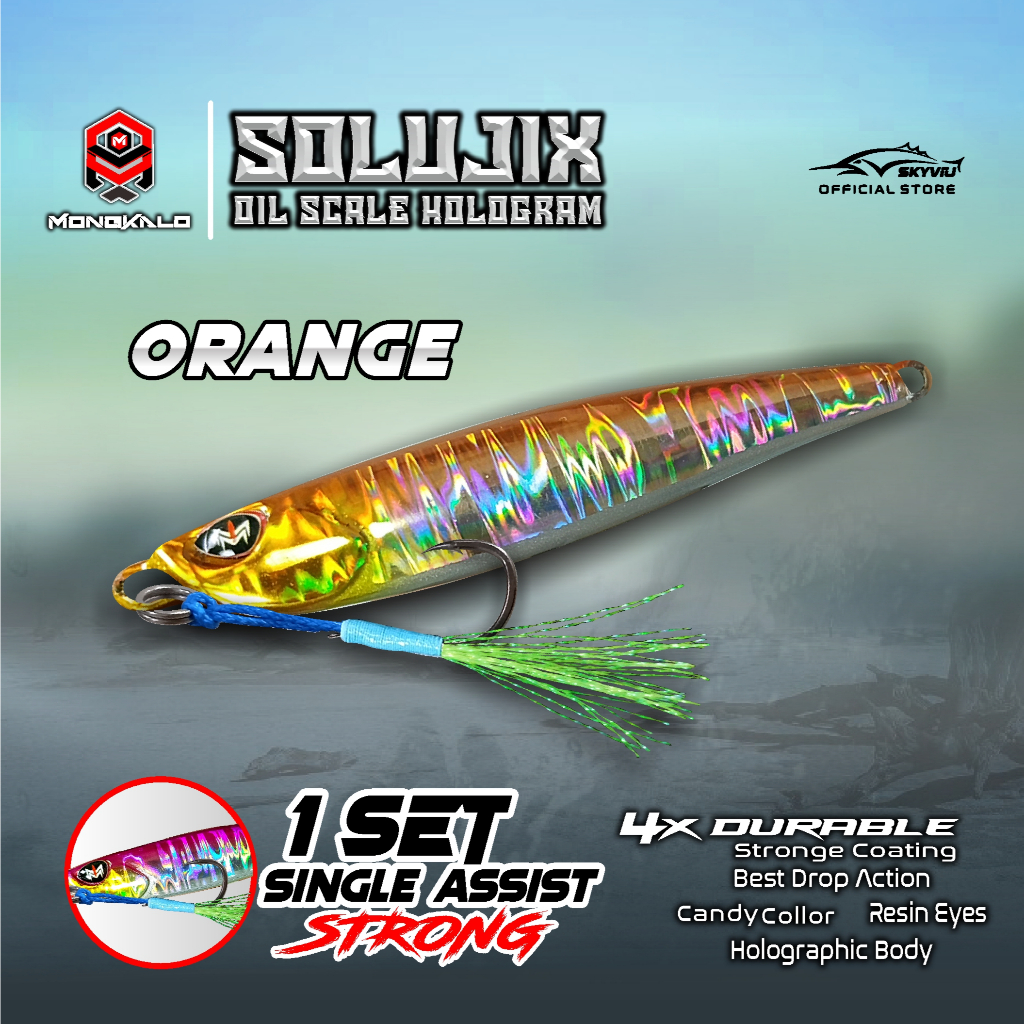 Mongkalo Solujix Minyak noGID noMotif Candy 20 Orange