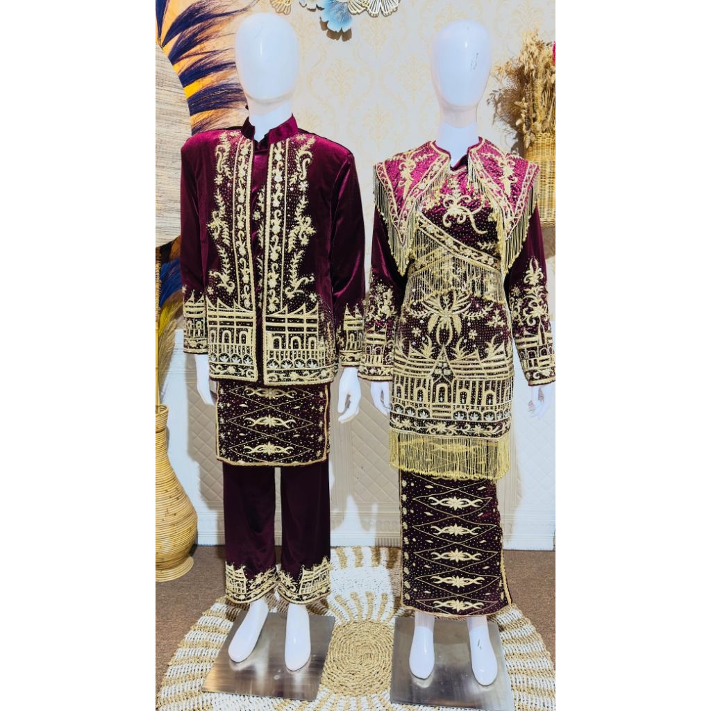 BAJU PENGANTIN MINANG KUALITAS PREMIUM